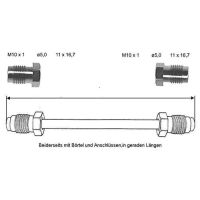 Conduite de frein 4200 mm 10 X 1 cuivre-nickel