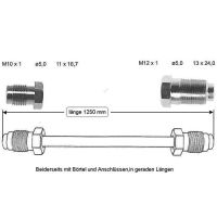 Conduite de frein 1250 mm arrière droite