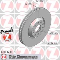 Disque de frein FORMULA Z droit