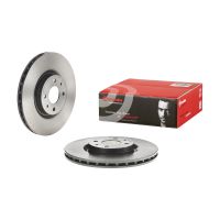 Disque de frein avant revêtu ventilé Brembo 284 Ø mm