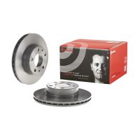 Disque de frein avant, ventilé, revêtu BREMBO