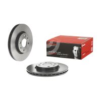 Disque de frein avant BREMBO revêtu, ventilé de l'intérieur 257,5Ø