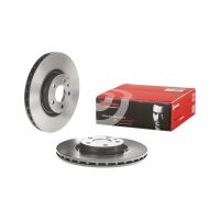 Disque de frein avant revêtu ventilé Brembo 284 Ø
