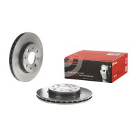 Disque de frein ventilé revêtu Brembo 240 Ø