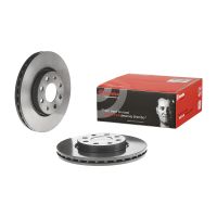 Disque de frein avant revêtu, ventilé intérieurement Brembo Ø 257mm