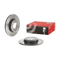 Disque de frein arrière revêtu complet Brembo 278 Ø