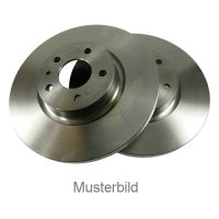 Disque de frein arrière plein 306 Ø D=22 mm