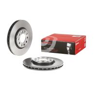 Disque de frein avant revêtu 281 Ø mm ventilé Brembo
