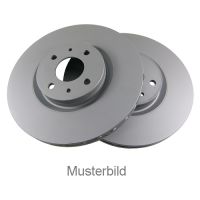 Disque de frein arrière revêtu ventilé 294 Ø D=28 mm