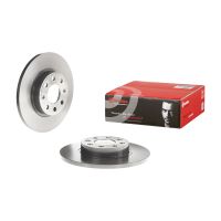 Disque de frein avant entièrement revêtu 257 Ø D=12 mm Brembo