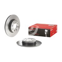 Disque de frein arrière entièrement revêtu Brembo 251 Ø D=10 mm