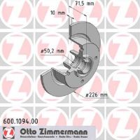 Disque de frein avant solide