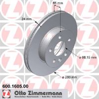 Disque de frein avant ventilé
