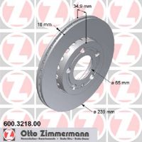 Disque de frein avant ventilé de l'extérieur