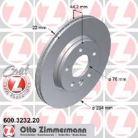 Disque de frein arrière ventilé de l'intérieur