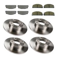 Jeu de disques de frein et plaquettes de frein V+H