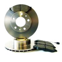 Jeu de disques de frein et plaquettes de frein avant