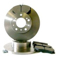 Jeu de disques de frein arrière et plaquettes de frein