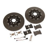 Jeu de disques de frein arrière Frein à matrice carbone-céramique