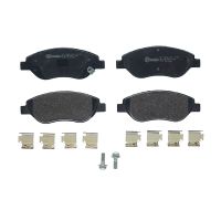 Plaquettes de frein avant avec accessoires Brembo