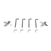 Kit d'accessoires pour plaquettes de frein à disque