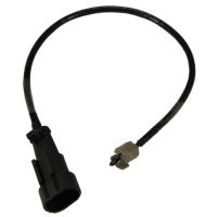 Contact du câble d'avertissement Usure des plaquettes de frein