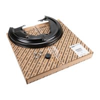 Plaque d'ancrage arrière gauche