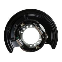 Kit de frein avec plaque d'ancrage, arrière gauche