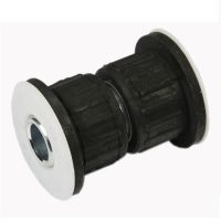 Douille silencieuse à ressort à lames