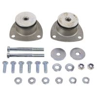 Ensemble de buissons silencieux à l'avant