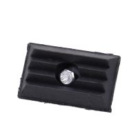 Plaque de ressort à lames en caoutchouc