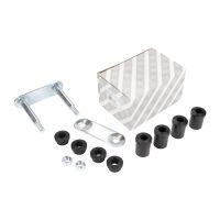 Aufhängung Blattfeder Lasche, Muttern nur mit 85 Nm = 8,5mkp anziehen!!!