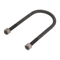 Support de montage ressort à lames M12 B=80 L=175