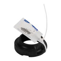 Anneau en caoutchouc pour ressort avant