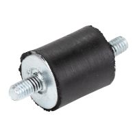 Caoutchouc d'arrêt Caoutchouc de 25 mm Taille de filetage M6