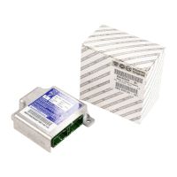 Unité de commande pour l'airbag dans la zone des genoux