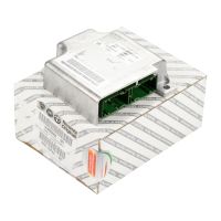 Unité de commande pour l'airbag dans la zone des genoux