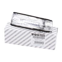 Capuchon indicateur à droite blanc dans le rétroviseur