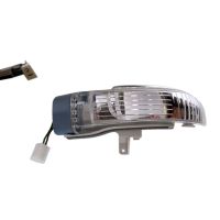 Capuchon indicateur à droite blanc dans le rétroviseur