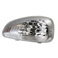 Capuchon indicateur à droite blanc dans le rétroviseur