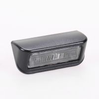 éclairage de la plaque d'immatriculation