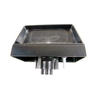 Éclairage de plaque d'immatriculation sur le plateau droit