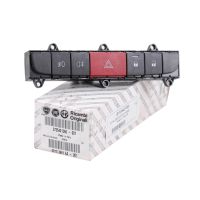 Panneau de commande au milieu des phares antibrouillard