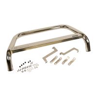 Barre avant 63 mm en acier inoxydable poli