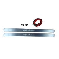 Seuils de porte éclairés pour les portes avant, lot de 2