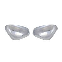 Coques de rétroviseurs extérieurs lot de 2 en chrome