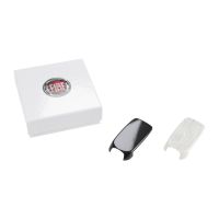 Jeu de couvre-clés Blanc mat et noir brillant