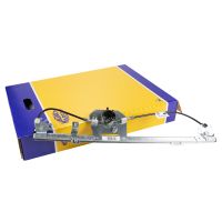 Mécanisme de lève-vitre gauche sans moteur Magneti Marelli