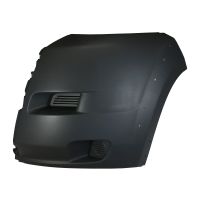 Coin de pare-chocs, avant gauche, gris lourd