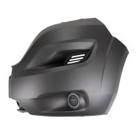 Coin de pare-chocs avant gauche gris